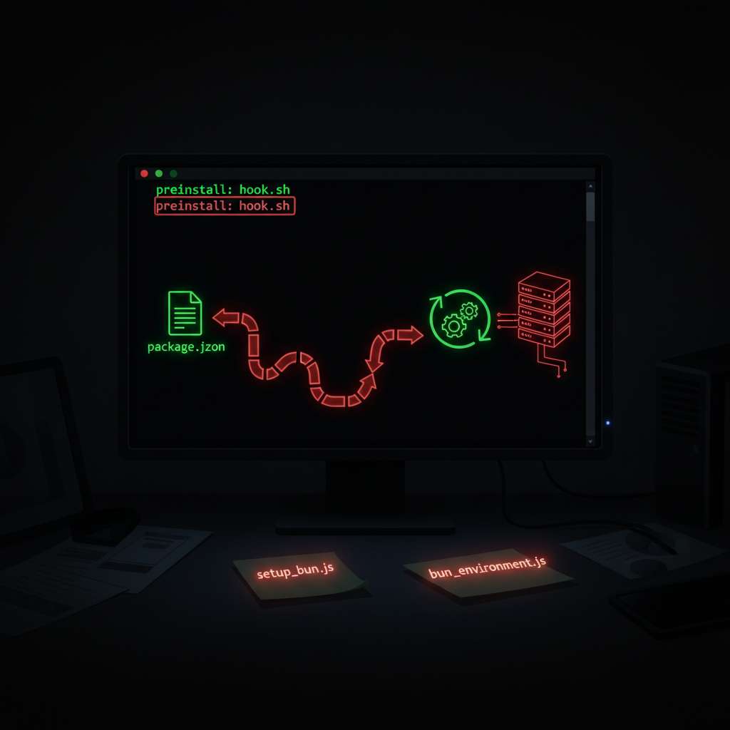 Hands‑on guidance to hunt, contain, and evict the ongoing Shai‑Hulud 2.0 npm supply‑chain campaign using preinstall hooks, Bun‑based load...